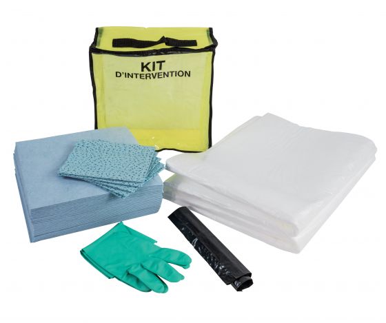  Kit d'intervention 20 L pour Hydrocarbures