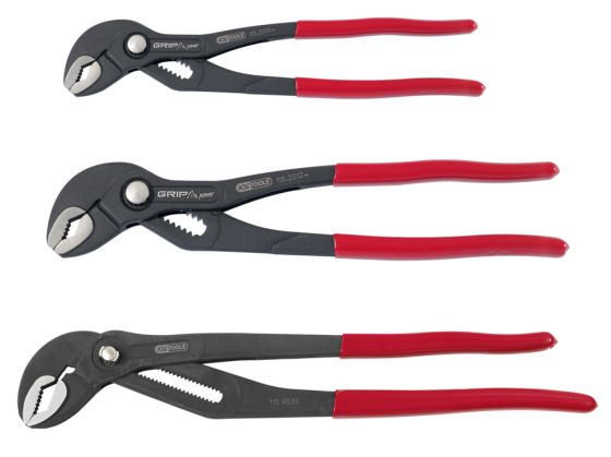  3 pinces multiprises à verrou - KS Tools