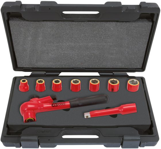  Coffret douilles isolées 1/2" - KS Tools