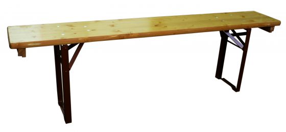  Banc brasserie pliant 160 cm bois