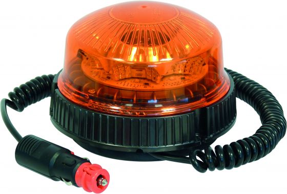  Gyrophare 8 LED rotatif magnétique