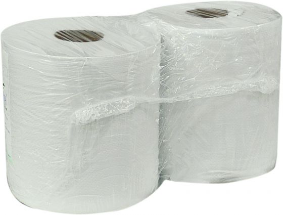  Lot de 2 bobines ouate blanche - 800 formats