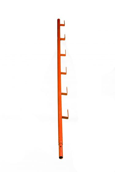  Poteau supérieur - hauteur 1,50 m - Bloqueur tube - Peint