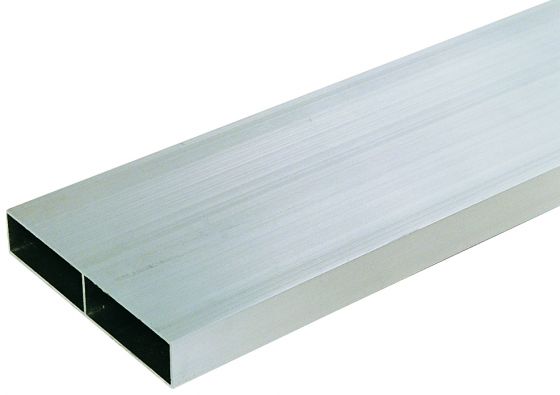  Règle aluminium rectangulaire 1 voile - 2 alvéoles - long. 1 m - Taliaplast