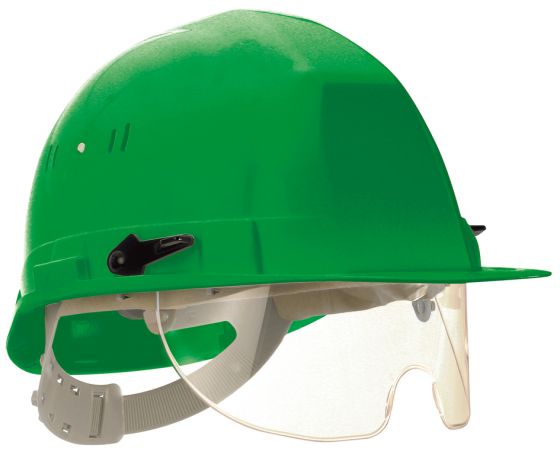  Casque de chantier avec lunette VISIOCEANIC 2 - Vert - Taliaplast