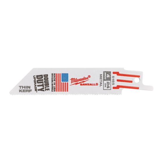  Lames scie sabre Double Duty 100 x 3 mm (x5) - Milwaukee