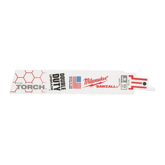  Lames Scie Sabre Torch 150 x 10 mm (x5) - Milwaukee