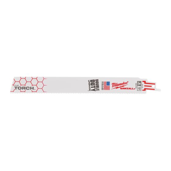  Lames scie sabre Torch 300 mm/ 10T (x5) - Milwaukee