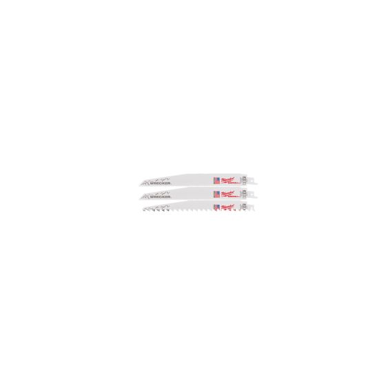  Lames scie sabre Wrecker 230x7/11 (x25) - Milwaukee