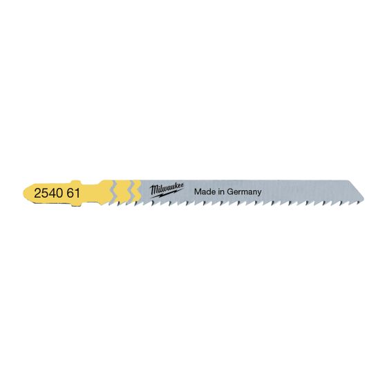  Lames scie sauteuse 75 x 2.5 mm T 101 B (x5) - Milwaukee