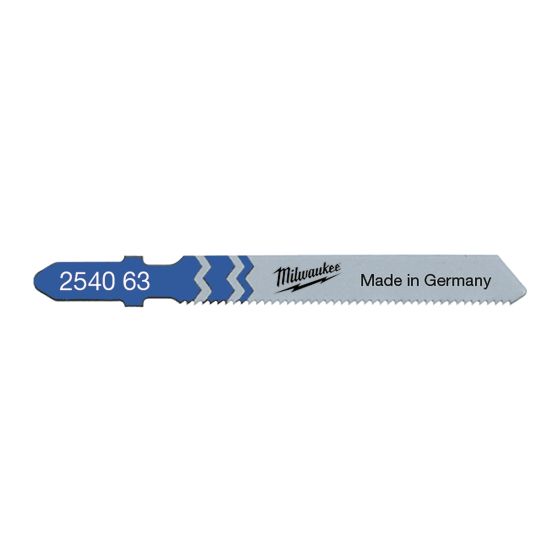  Lames scie sauteuse 55 x 1.2 mm T 118 A (x5) - Milwaukee