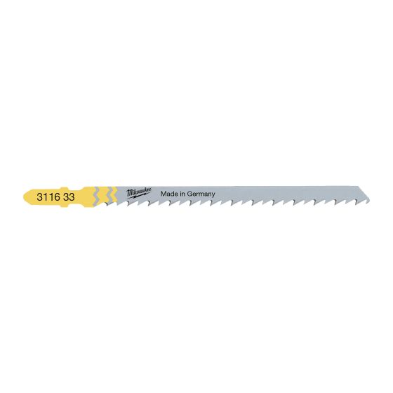  Lames scie sauteuse 105 x 4 mm T 344 D (x5) - Milwaukee