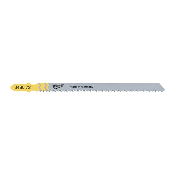  Lames scie sauteuse 105 x 2.5 mm T 101 BR sp. (x5) - Milwaukee