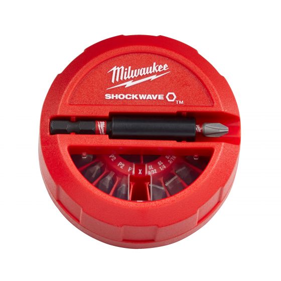 Coffret PUCK SHW embouts - 15 pièces - Milwaukee