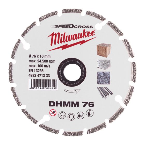  Disque à diamant 76 mm (x1) - Milwaukee