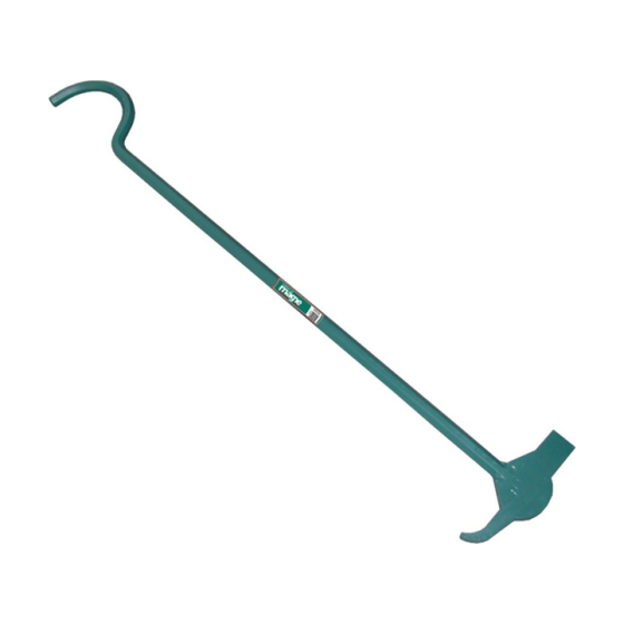  Marteau d'égoutier - bec et talon - 95 x 20 cm - Forges de Magne