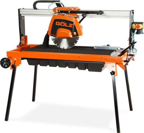 Scie à pont sur table GS350 - 2200W - 350 mm - GOLZ + 1 disque diamant Ø350 Offert