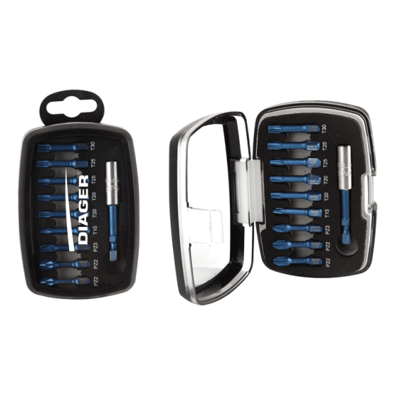  Coffret de 10 embouts Blueshock - Diager