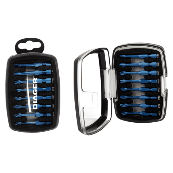  Coffret de 8 embouts Blueshock - Diager