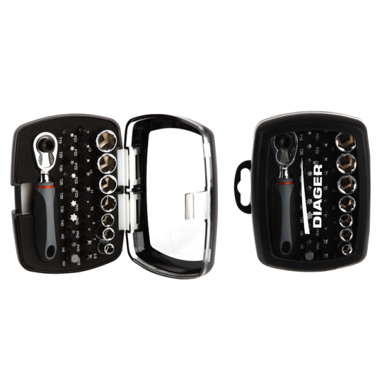  Coffret embouts torsion - 28 pièces - Diager