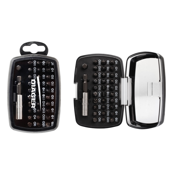  Coffret embouts torsion 634C - 32 pièces - Diager 