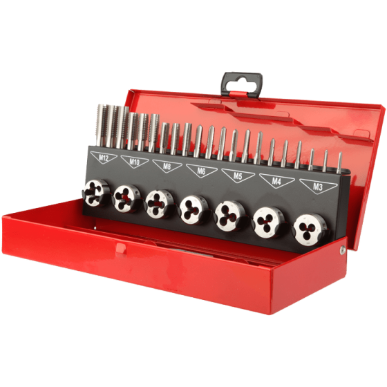  Coffret de 31 tarauds et filières - Diager