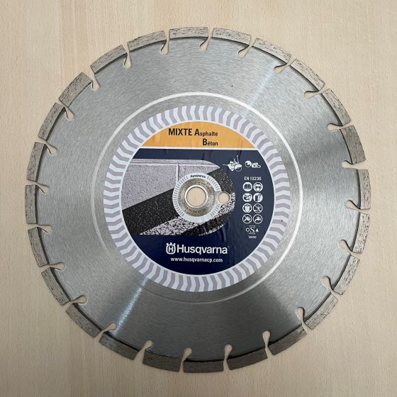  Disque diamant Ø350 mm - Mixte asphalte - béton - Husqvarna