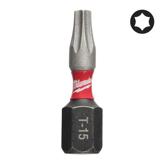  Embouts SHW TX15 25 mm (x2) - Milwaukee