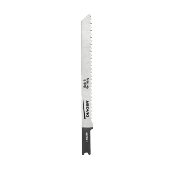  5 lames de scie sauteuse 100 mm bois B&D - Diager