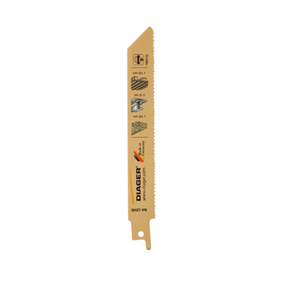  100  lames de scie sabre 150 mm bois palettes - Diager