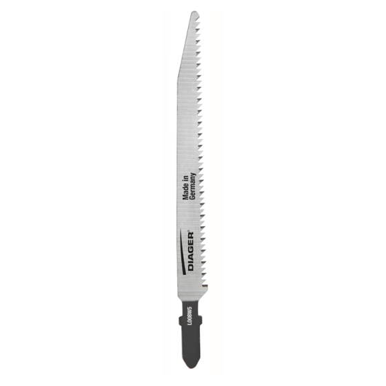  5 lames scie sauteuse 117 mm - bois aggloméré - Diager