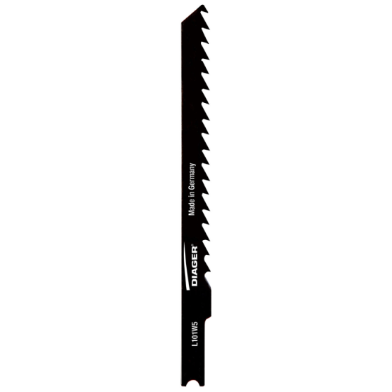  5 lames de scie sauteuse 100 mm bois débit B&D - Diager
