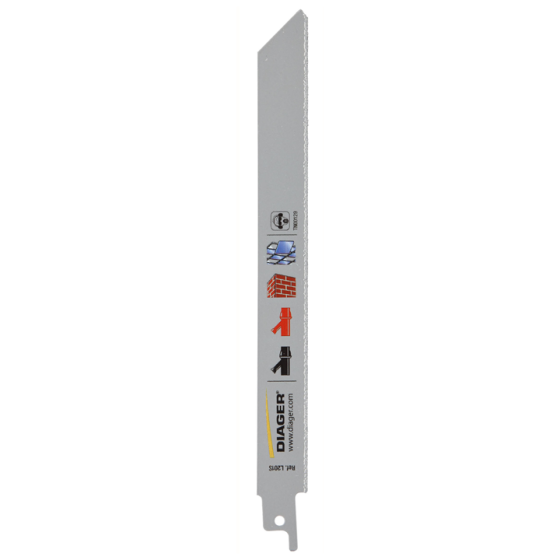  Lame scie sabre 200 mm - concrétion diamant - Diager
