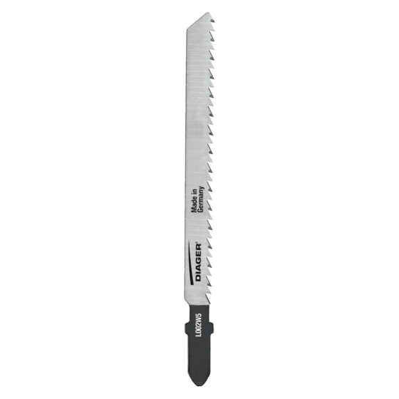  25 lames de scie sauteuse 100 mm finition bois - Diager
