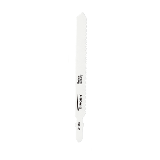  5 lames de scie sauteuse 116 mm bois avec clous - Diager