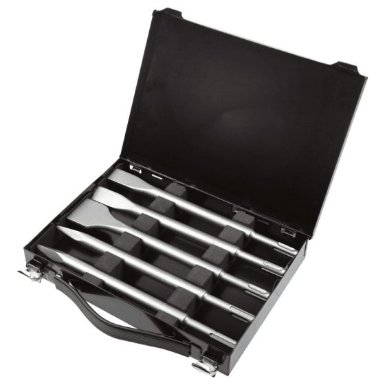  Mallette de 5 pics et burins SDS+ - Diager