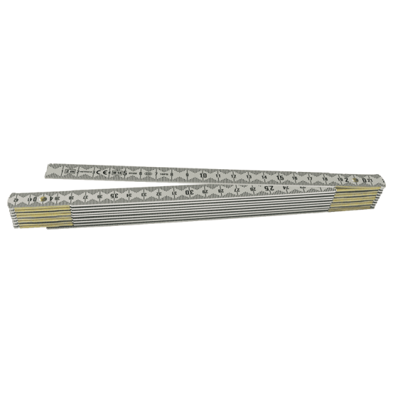  Mesure pliante aluminium - 2 m - Metrica