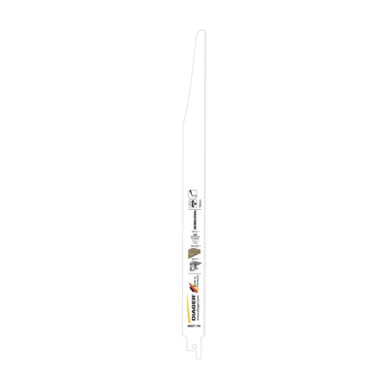  5  lames de scie sabre 300 mm travaux démolition - Diager